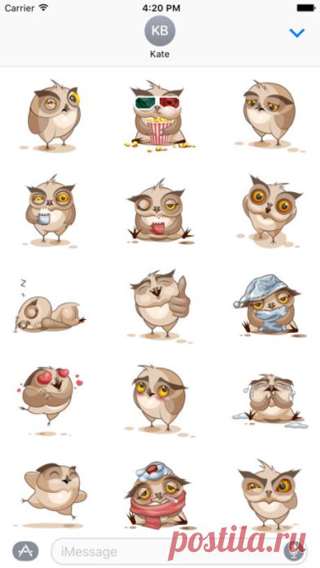 Owl Stickers on the App Store