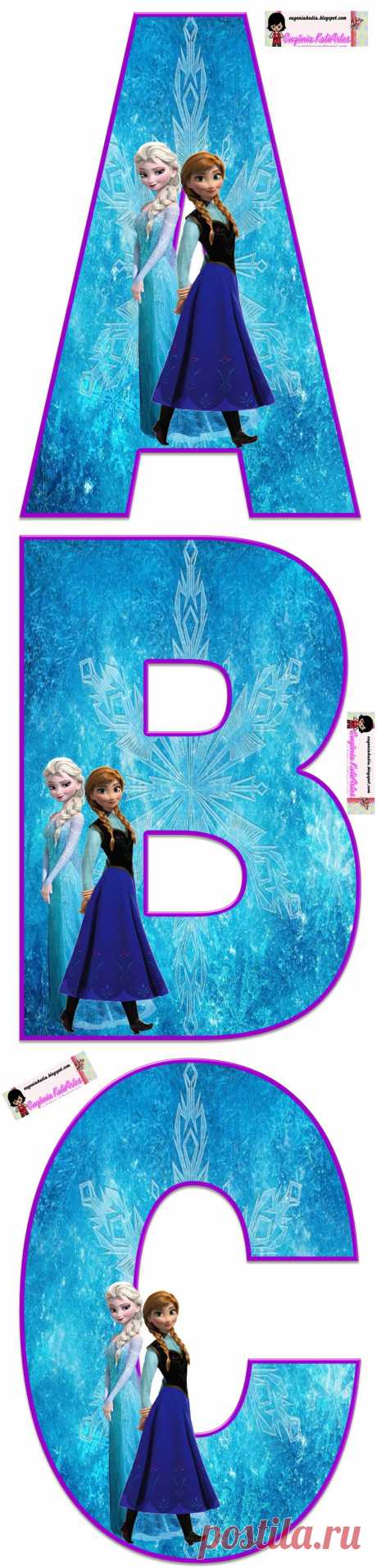 Замороженные :. Bello Бесплатный алфавит и Ана Elsa | алфавитов Oh My!