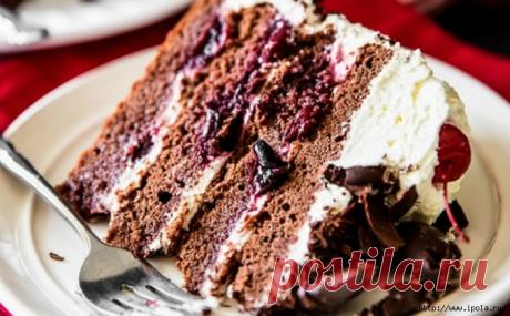 🎂 Швардцвальский вишнёвый торт «Чёрный лес» на Новый год! 🎅