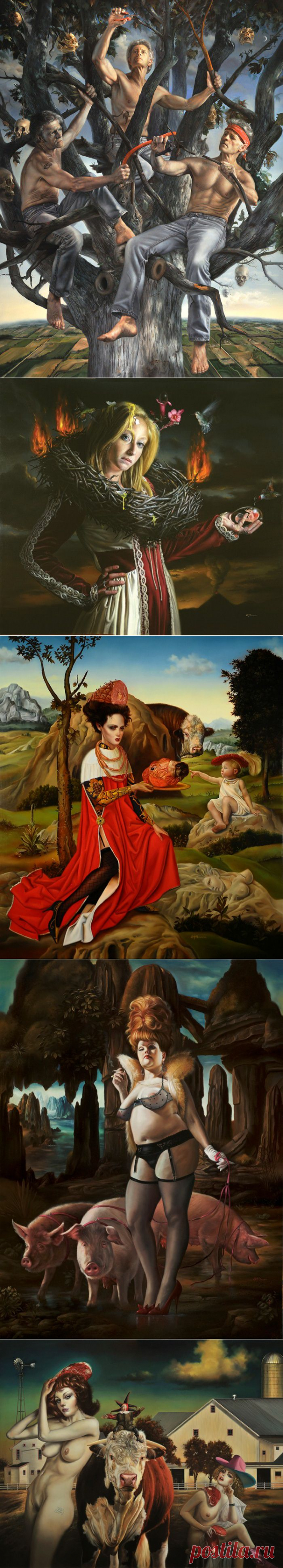 David Bower. Картины с посланием