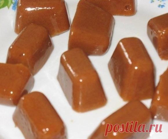 Конфеты ириски-тянучки на топлeном молоке