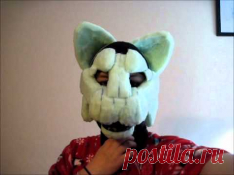 Fursuit 2 Progress - Eyes and Mouth