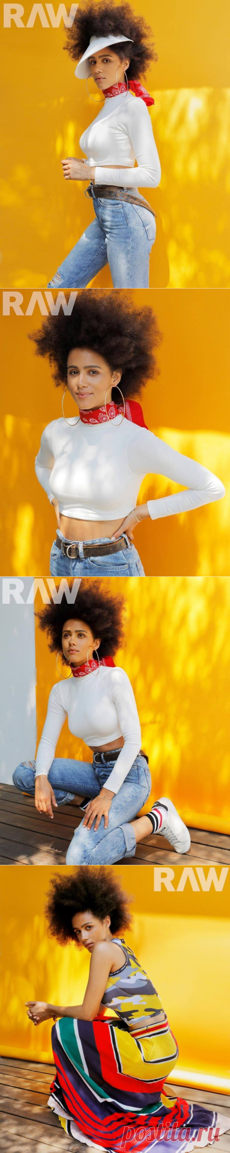 Натали Эммануэль для Raw (Интернет-журнал ETODAY)