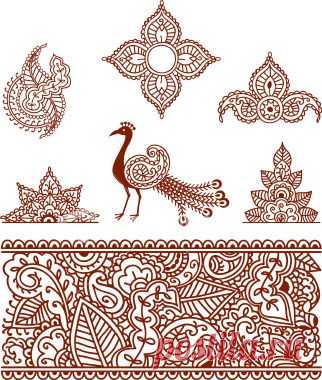 Немножко о росписи хной - mehndi | Путешествуйте вместе с "Tasty facts"