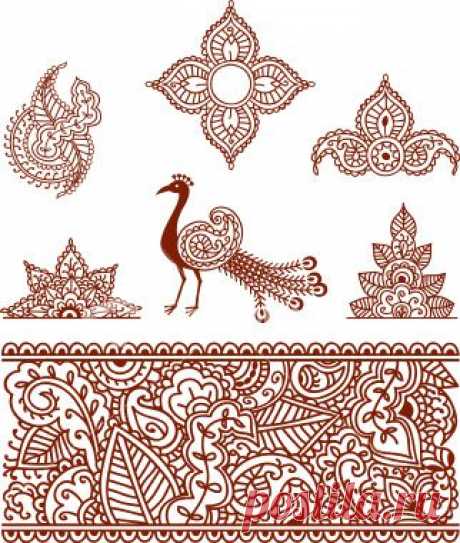 Немножко о росписи хной - mehndi | Путешествуйте вместе с &quot;Tasty facts&quot;