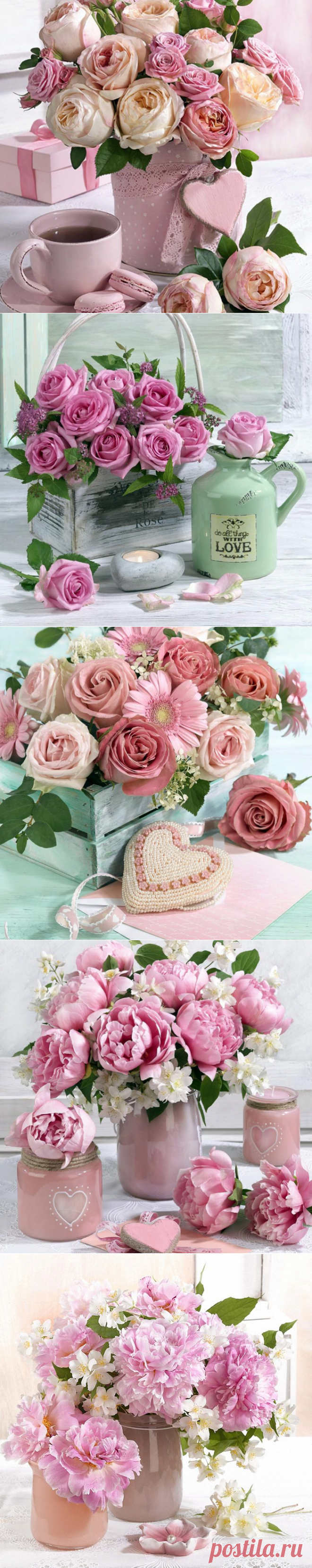 Цветочная нежность. Фотонатюрморты Марианны Локшиной.