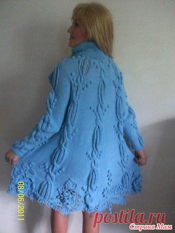 Шикарное пальто - Вязание - Страна Мам