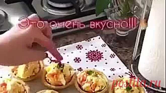 ЗАКУСОЧКА ЗА 10 МИНУТ ( рецепт )