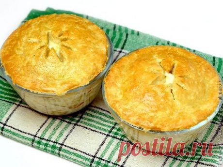 Куриный пот пай с овощами / Рецепты с фото