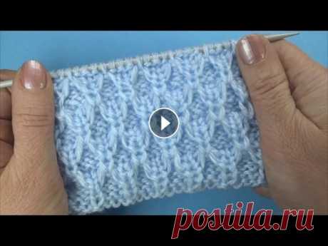 Замечательный узор для шапки   Knitting stitch   Узор спицами 58 Замечательный узор для шапки Knitting stitch Узор спицами 58 *ТОВАРЫ ДЛЯ ВЯЗАНИЯ от производителей* Хочешь получать новые видео прямо на емайл? Подпис...