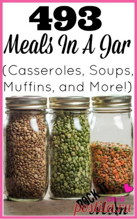 493 Meals In A Jar | DIY Gift World