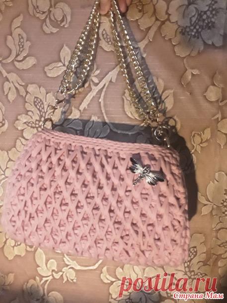 Сумка крючком - Все в ажуре... (вязание крючком) - Страна Мам