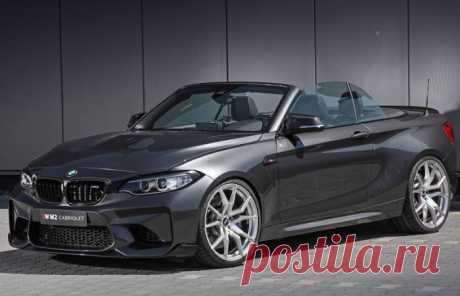 Немцы показали единственный в своем роде кабриолет BMW M2 с фантастическим тюнингом . Чёрт побери
