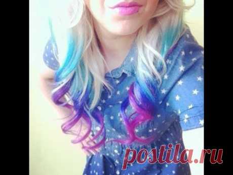 How To: DIY Bright Ombre Hair