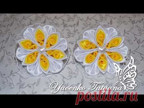 Мастер класс по созданию резинок с завитками / DIY
