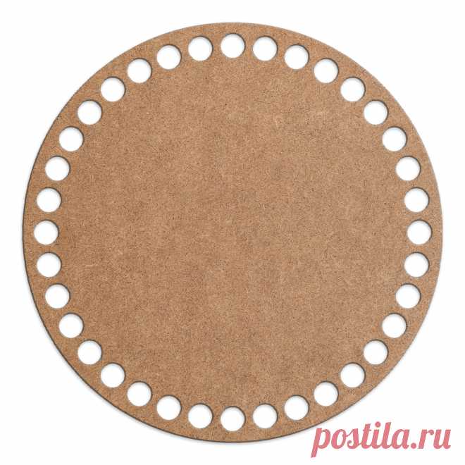 Фурнитура из дерева Круг 15 см. Крафт купить за 49 руб. в интернет-магазине Пряжа Центр