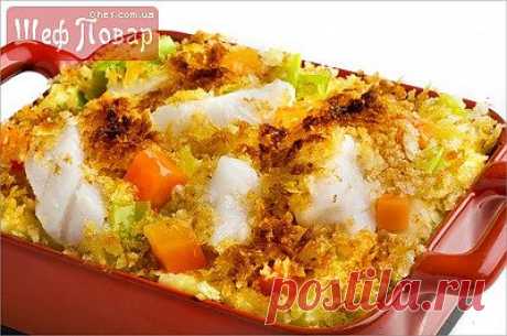 Рыбная запеканка / Рыбные блюда / Рецепты / Шеф-повар – простые и вкусные кулинарные рецепты, фото-рецепты, видео-рецепты