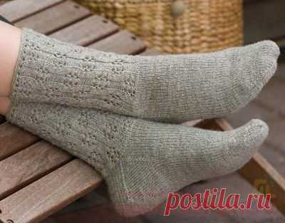 Вязаные носки «Eyelet Socks» | ВЯЗАНЫЕ НОСКИ