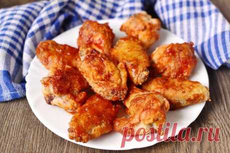 Куриные крылышки как в KFC в домашних условиях