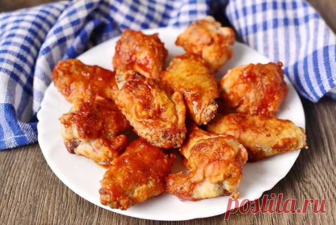 Куриные крылышки как в KFC в домашних условиях