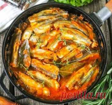 Мойва в томате по-одесски 🐟🍅 Вкус детства и ностальгия по Чёрному морю! | Интересный контент в группе Блюда из рыбы в ОК (Одноклассники)