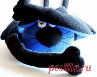 Кот-подушка. Мастер-класс + выкройка