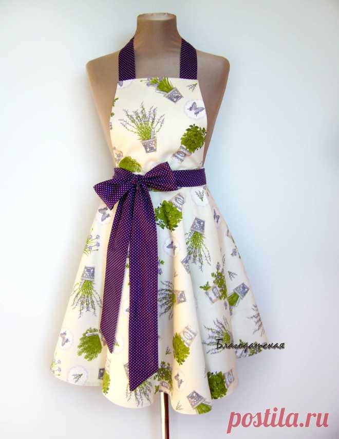 Фартук из ткани с пропиткой. Ткань экологична, гипоаллергенная, водонепроницаемая, не накапливает статического электричества; ткань обработана водо-, грязе -, масло-отталкивающей пропиткой; низкая сминаемость, хорошо держит форму; переплетение полотняное; на ощупь имеет мягкую поверхность, легко гладится. Завязывается на красивый бант, который можно завязать как спереди так и сзади.