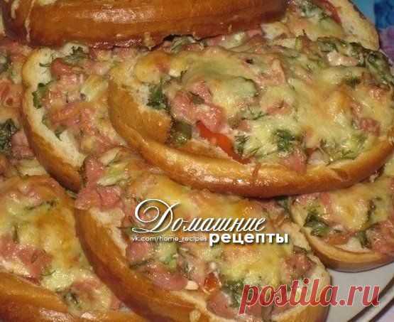 Горячие бутерброды с сосисками