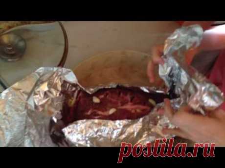 Самая вкусная говядина в фольге в духовке : Domovenok