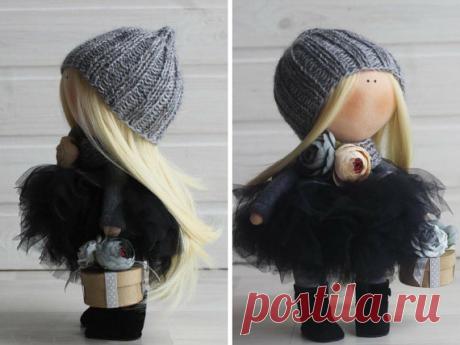 Fabric doll Baby doll Tilda doll Handmade by AnnKirillartPlace