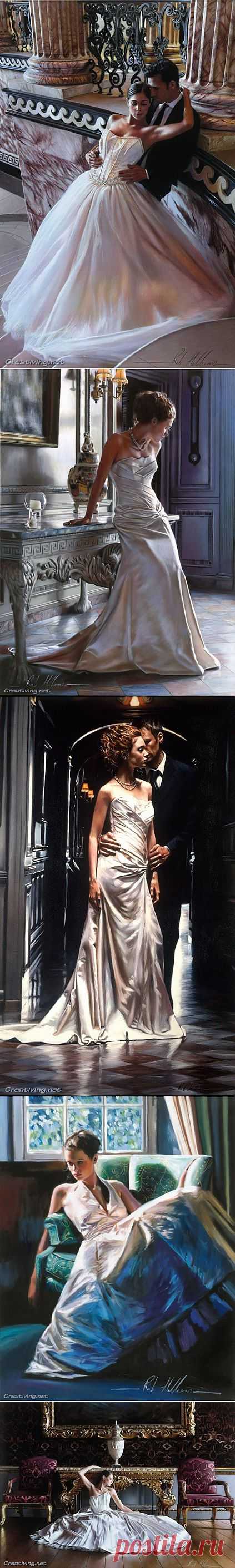 (+1) тема - Гиперреалистические свадебные картины Роба Хэфферана | Улетные картинки