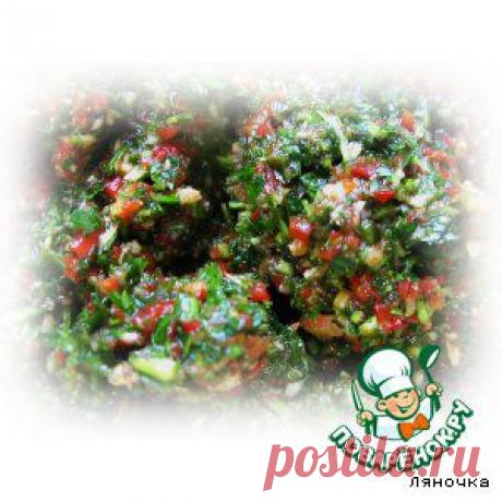 Зеленый соус - кулинарный рецепт