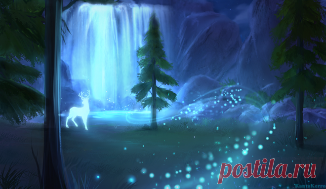 Deep forest by KantaKerro on DeviantArt