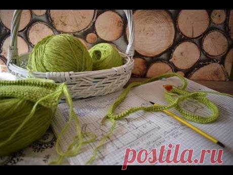 ТУНИССКОЕ ВЯЗАНИЕ*НАЧИНАЕМ НОВЫЙ ПРОЕКТ!!! КАРДИГАН 1 ЧАСТЬ