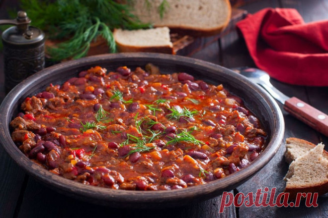 Чили кон карне по-мексикански