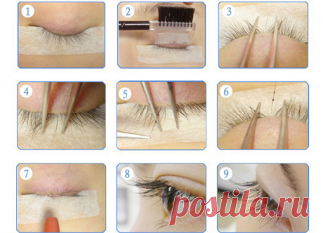Как правильно наращивать ресницы (42 фото): видео-инструкция по уходу своими руками, техника наращивания поэтапно, схема, сложно ли научиться, способы, история процедуры, этапы, фото и цена