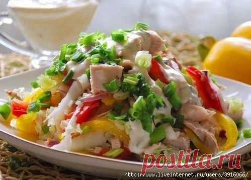 С КУРИНЫМ ФИЛЕ "РАДУГА".