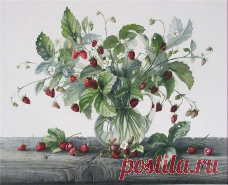 Ягодки от художницы Елены Базановой / Картинки для декупажа / PassionForum - мастер-классы по рукоделию