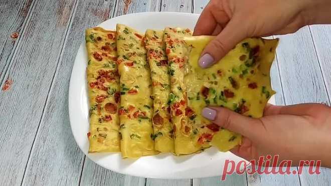 Вкуснятина НА ЗАВТРАК за считанные минуты! Быстро и Нереально Вкусно!