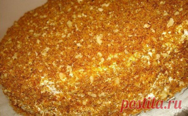 Медовый торт "Особенный". Самый вкусный на свете медовик!.