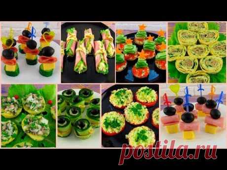 8 ЗАКУСОК, которые разлетаются первыми! Закуски на праздничный стол!