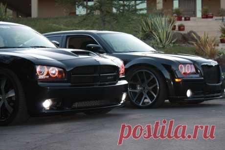 Chrysler 300c Tuning Black