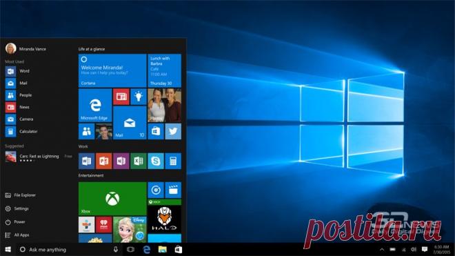 Крупным планом: 25 отличительных особенностей Windows 10 / Программное обеспечение / 3DNews - Daily Digital Digest