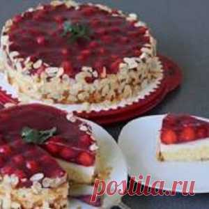 Домашний торт с клубникой
