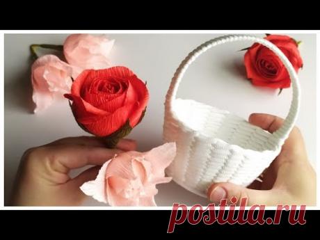 Порезала корзинку, сделала Орхидеи.  Красивый Букет из Конфет к Пасхе СВОИМИ РУКАМИ. Легко, Просто