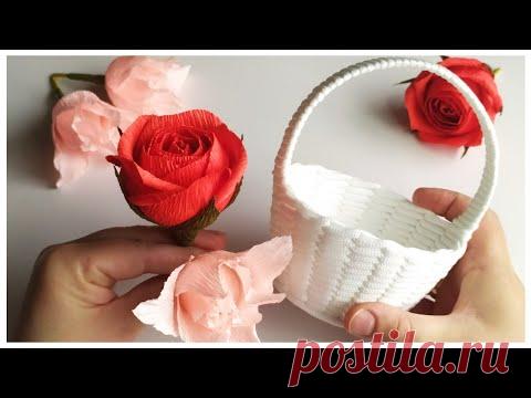 Порезала корзинку, сделала Орхидеи.  Красивый Букет из Конфет к Пасхе СВОИМИ РУКАМИ. Легко, Просто