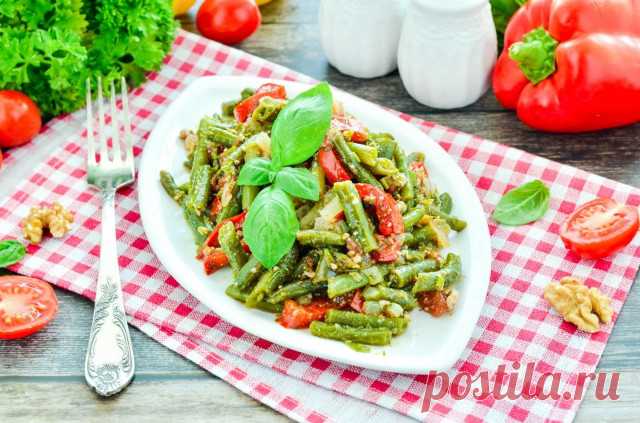 Лобио из стручковой фасоли рецепт фото пошагово и видео - 1000.menu