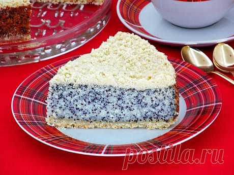 Маковый творожник))))тесто:мука-250г, сахар-50,масло сливочное-100. Начинка: творог-350,молоко-600, крупа манная-120г, мак-100, яйцо-1шт, сахар-100г,масло сливочное-80,ванильный сахар-8г.