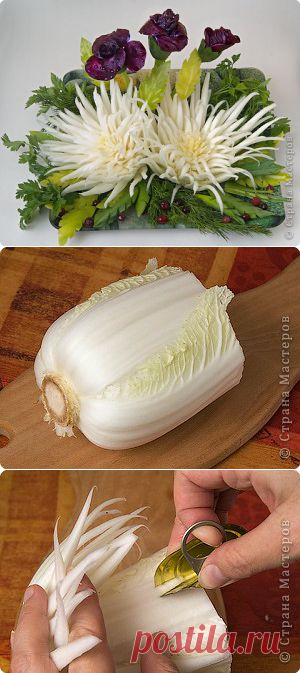 (+1) тема - Букет из капусты | ВКУСНО ПОЕДИМ!