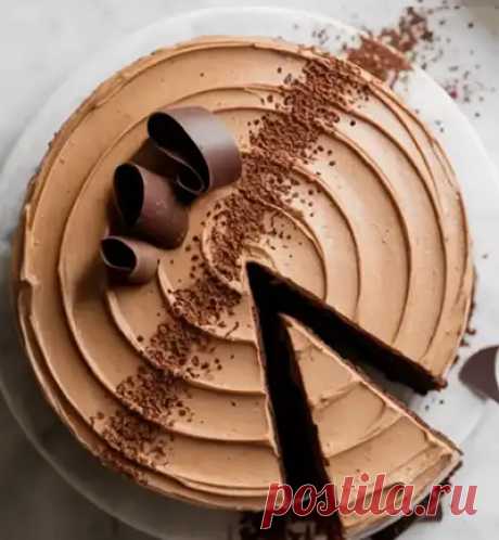 Рецепт шоколадного торта с кофе